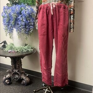 Anthropology Pilcro Red  Pants